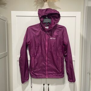 Marmot Women's lightweight Magenta Purple Jacket XS